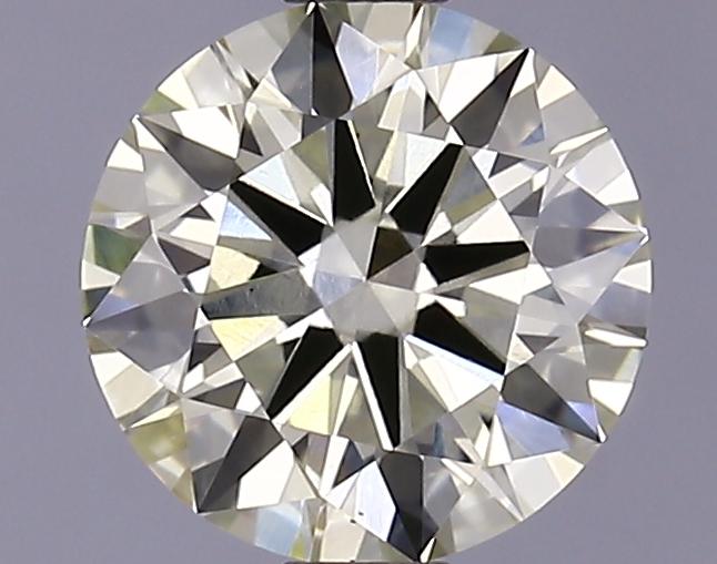 1.23 Ct. Fancy Light Yellow Round Lab Grown Diamond