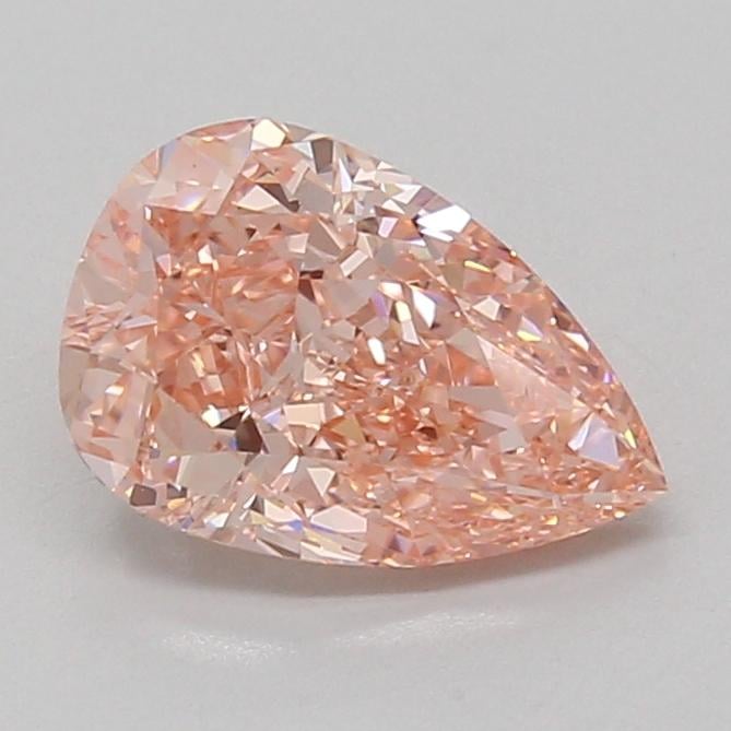 2.02 Ct. Fancy Vivid Pink Pear Lab Grown Diamond