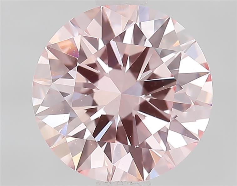 1.42 Ct. Fancy Intense  Pink Round Lab Grown Diamond