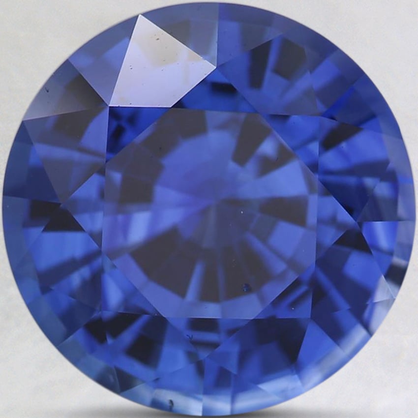 11mm Blue Round Sapphire