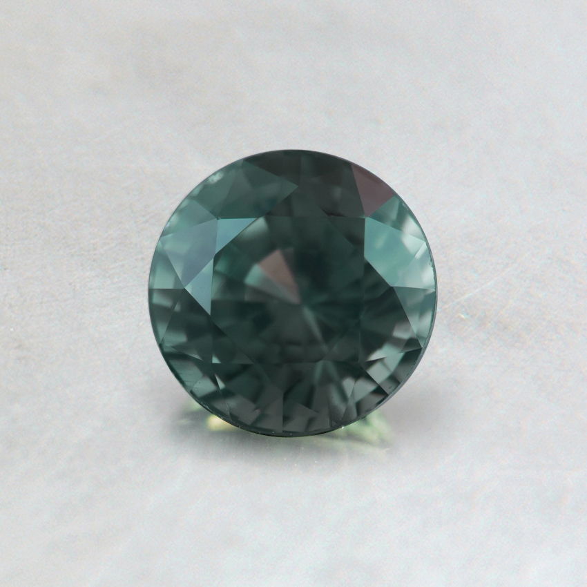 5mm Unheated Green Round Sapphire