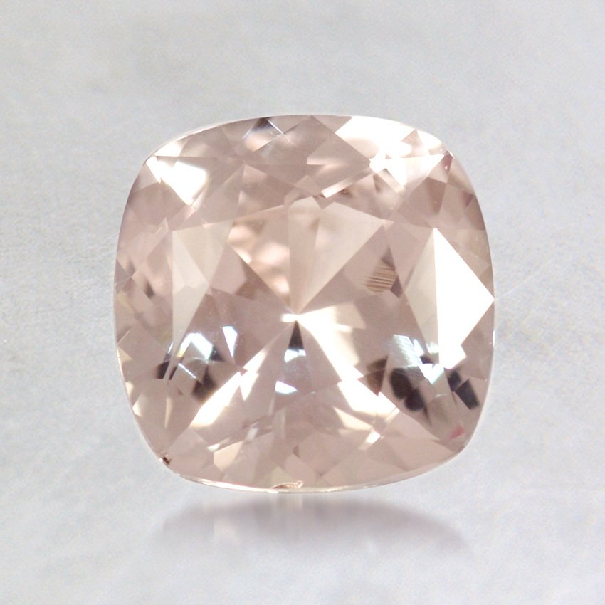 6.5mm Peach Cushion Sapphire