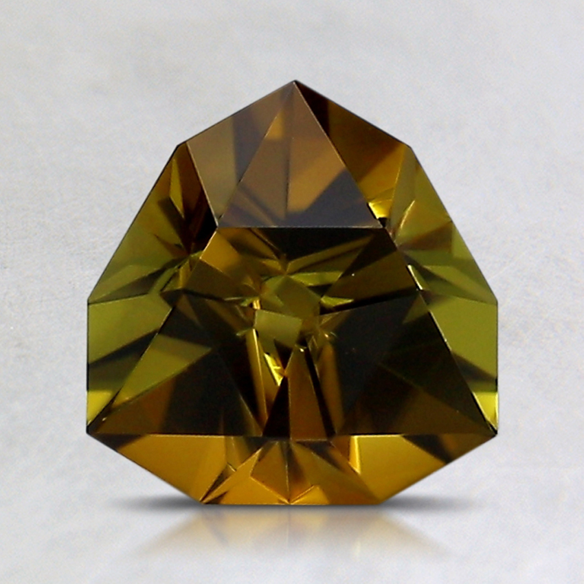 7.2x6.9mm Unheated Parti-Color Modified Trillion Tourmaline