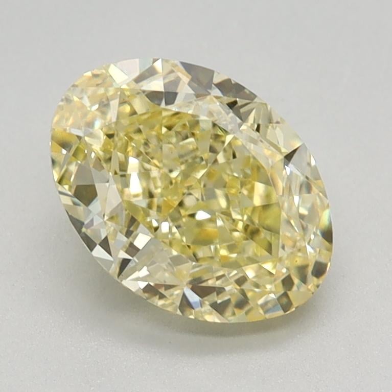 1.25 Ct. Fancy Intense Yellow Oval Lab Grown Diamond