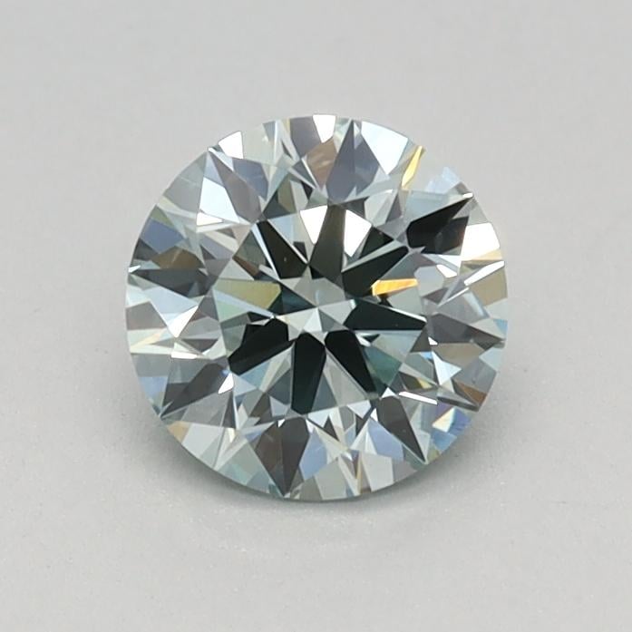 0.58 Ct. Fancy Intense Green Round Lab Grown Diamond