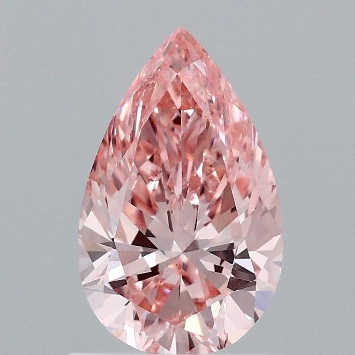 1.00 Ct. Fancy Intense Pink Pear Lab Grown Diamond