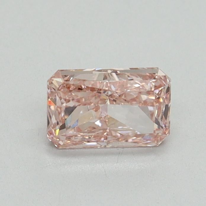 0.53 Ct. Fancy Intense Pink Radiant Lab Grown Diamond