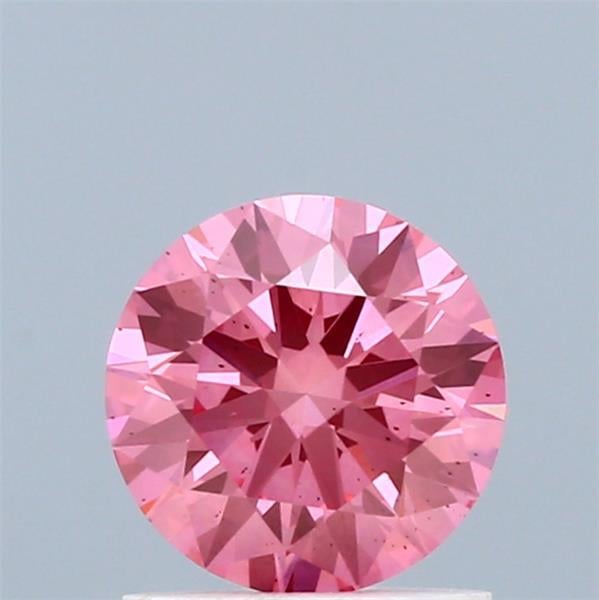 1.01 Ct. Fancy Vivid  Pink Round Lab Grown Diamond