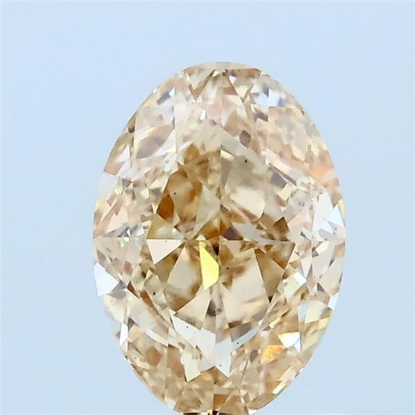 1.01 Ct. Fancy Yellow Oval Lab Grown Diamond
