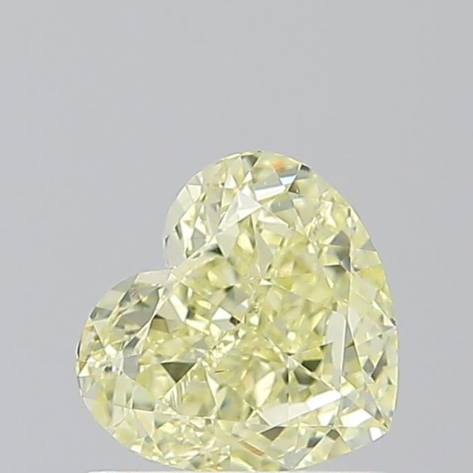 1.01 Ct. Fancy Light  Yellow Heart Diamond