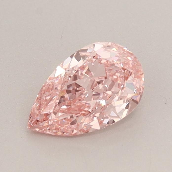 0.70 Ct. Fancy Intense  Pink Pear Lab Grown Diamond