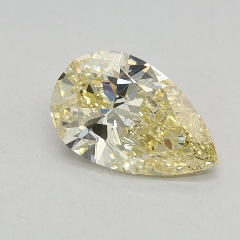 0.53 Ct. Fancy Intense Yellow Pear Lab Grown Diamond