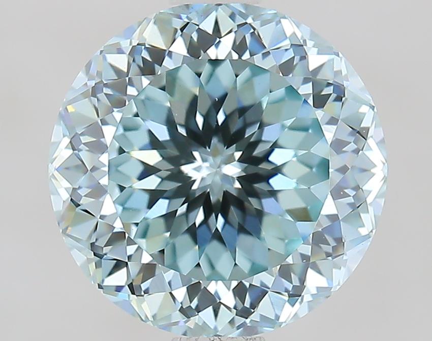 2.00 Ct. Fancy Vivid Green Pear Lab Grown Diamond