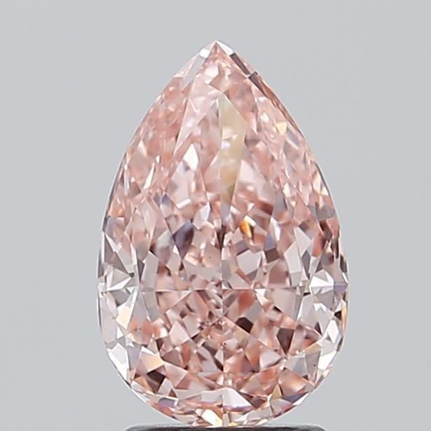 2.22 Ct. Fancy Vivid Pink Pear Lab Grown Diamond