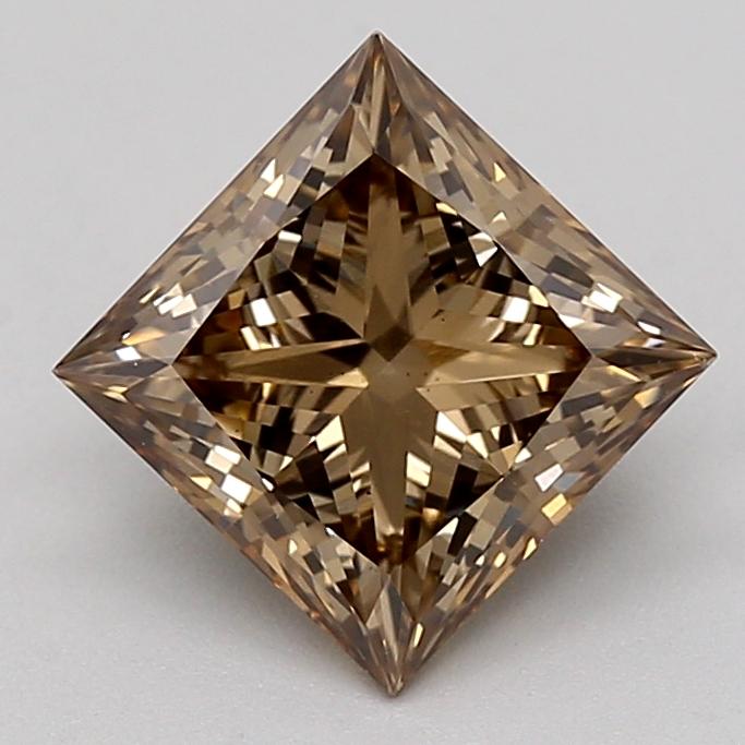 1.50 Ct. Fancy  Brown Princess Lab Grown Diamond