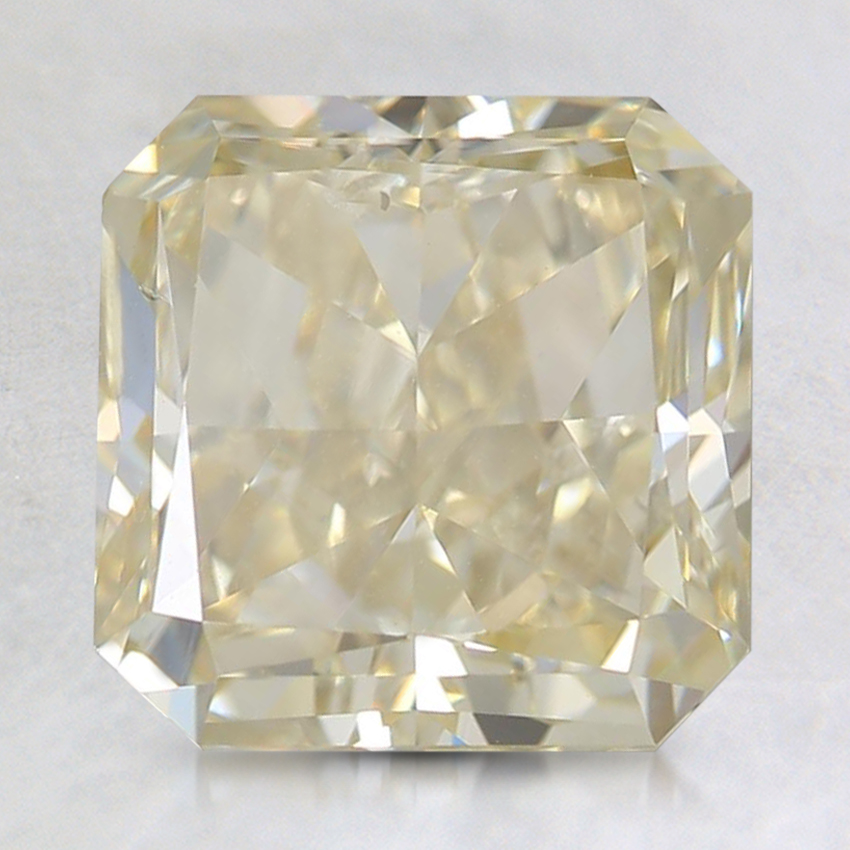 3.01 Ct. Fancy Light Brownish Yellow Radiant Diamond