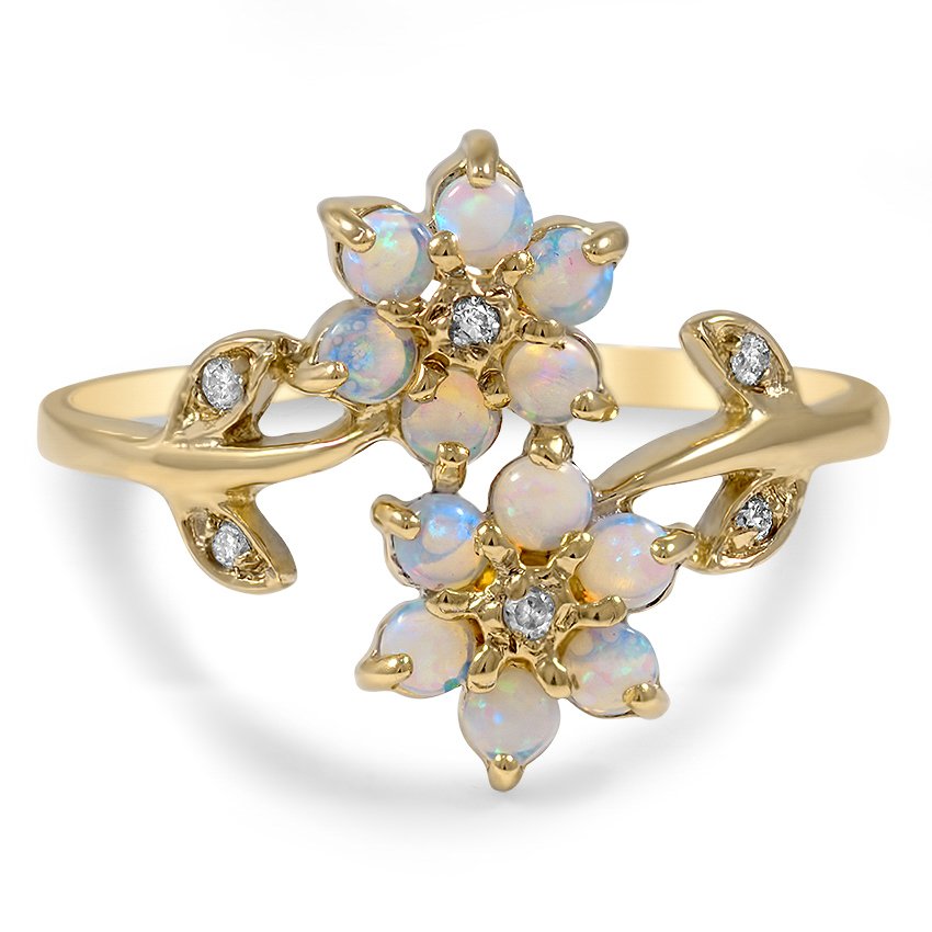 Art Deco Diamond Vintage Ring | Romelia | Brilliant Earth