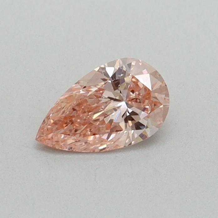 0.30 Ct. Fancy Vivid Pink Pear Lab Grown Diamond