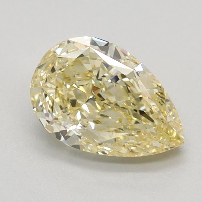 1.24 Ct. Fancy Intense Yellow Pear Lab Grown Diamond