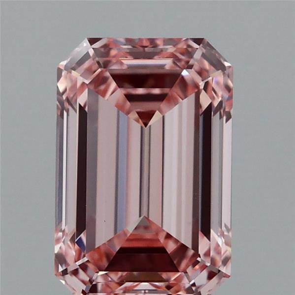 1.51 Ct. Fancy Intense Pink Emerald Lab Grown Diamond