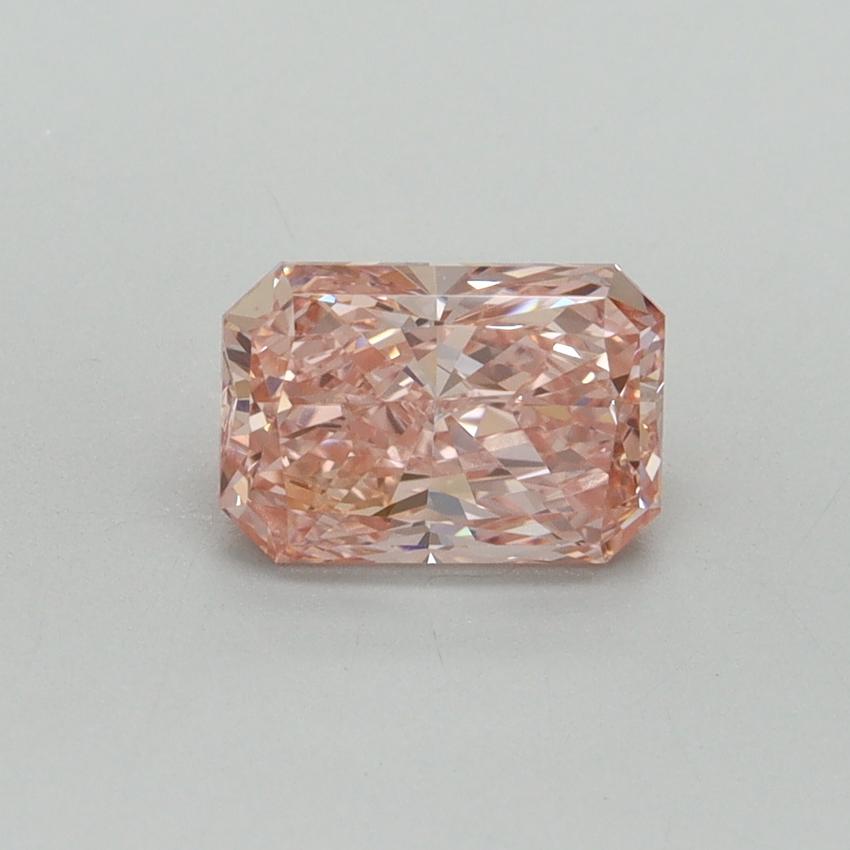 1.00 Ct. Fancy Vivid Pink Radiant Lab Grown Diamond