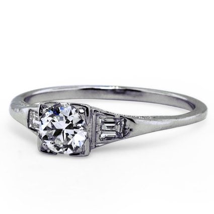 Art Nouveau Diamond Vintage Ring