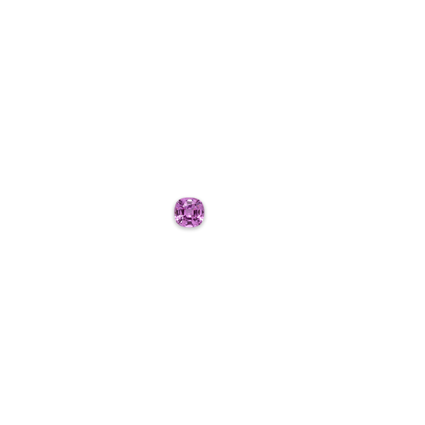 6mm Premium Pink Cushion Sapphire