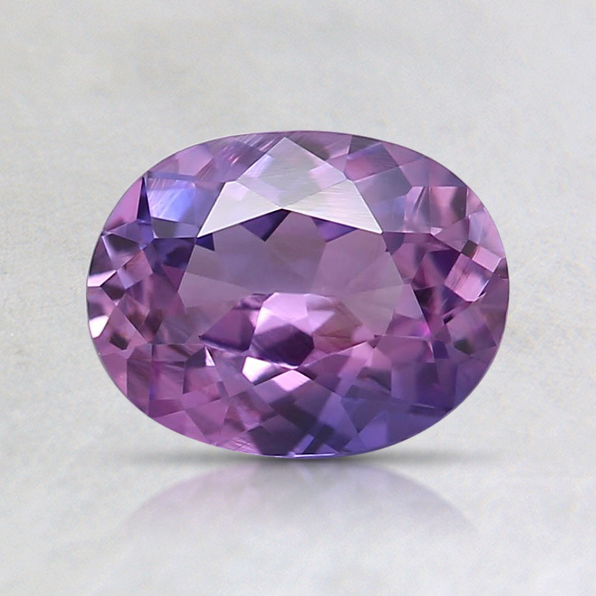 7.1x5.5mm Purple Oval Sapphire