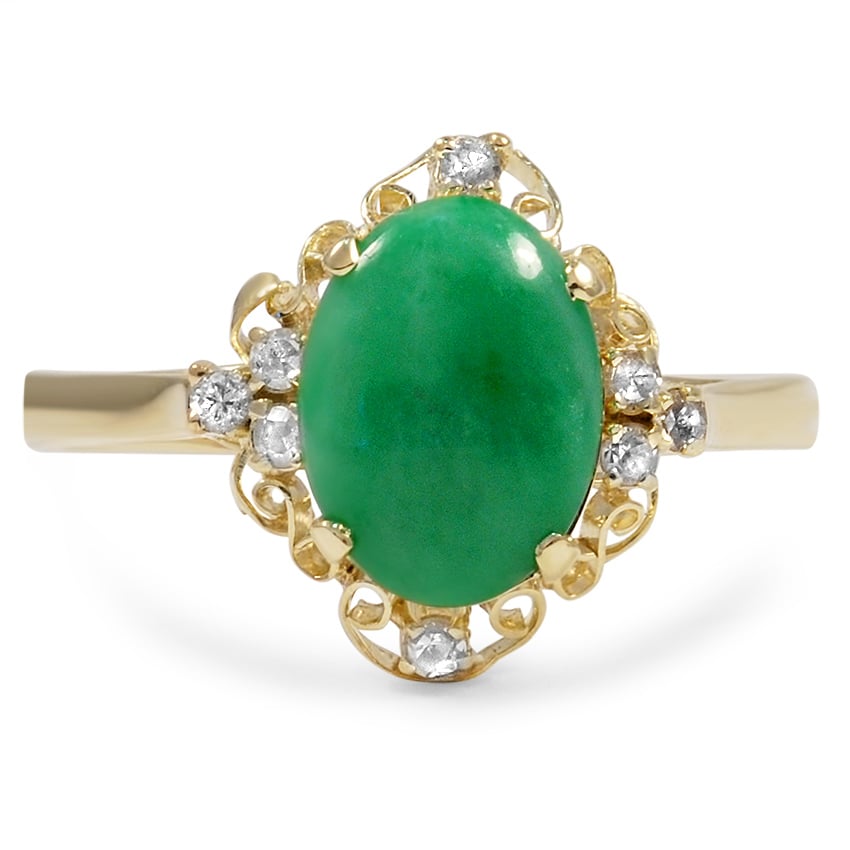Retro Jade Vintage Ring