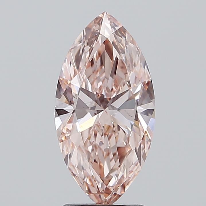 2.09 Ct. Fancy Intense Pink Marquise Lab Grown Diamond