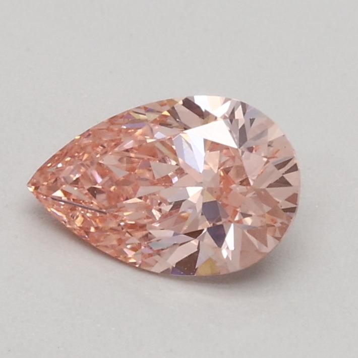 0.50 Ct. Fancy Intense Pink Pear Lab Grown Diamond
