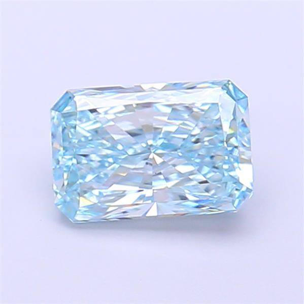 1.06 Ct. Fancy Vivid Blue Radiant Lab Grown Diamond