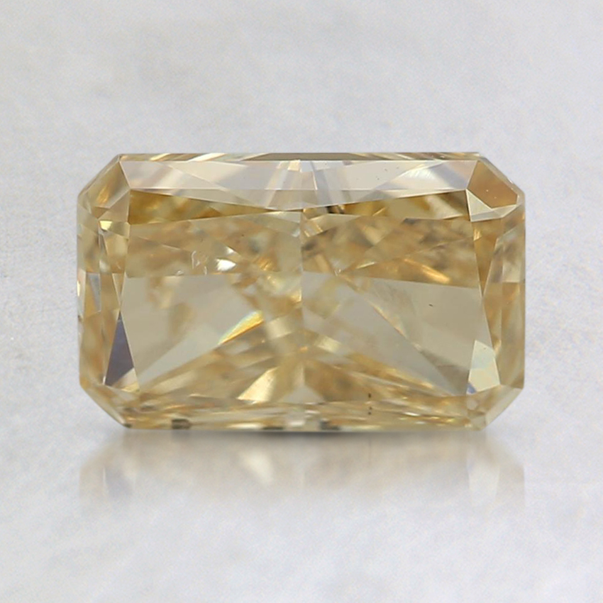 1.19 Ct. Fancy Deep Yellow Radiant Lab Created Diamond