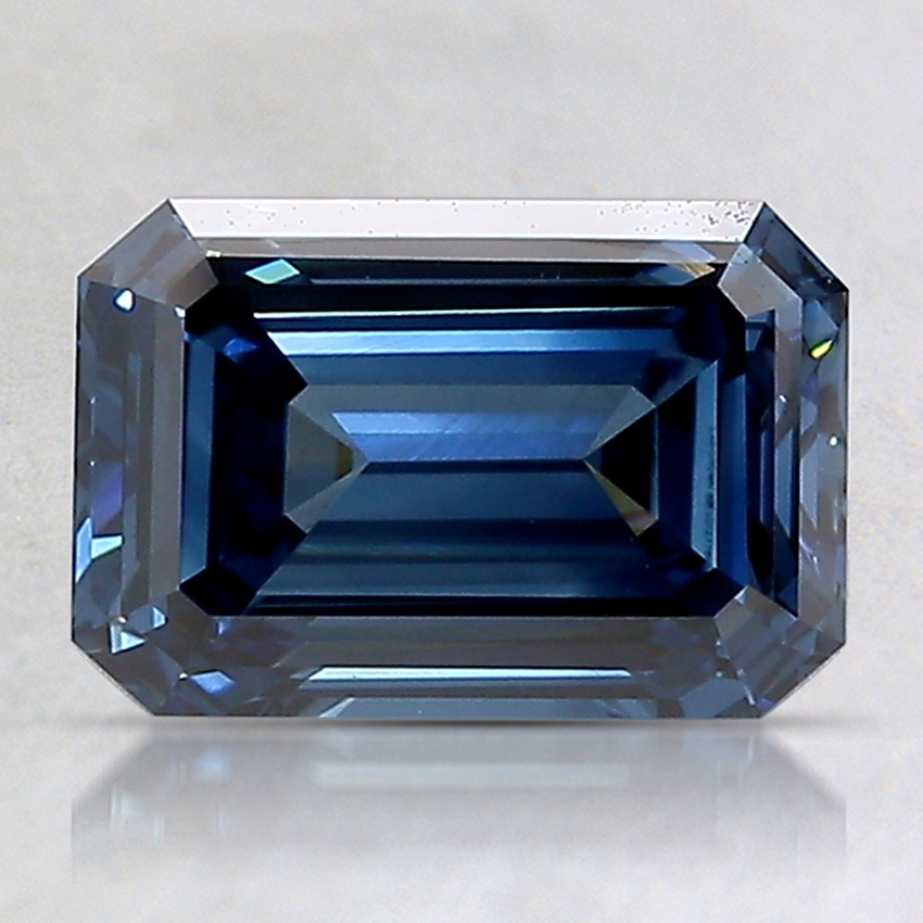 1.88 Ct. Fancy Deep Blue Emerald Lab Created Diamond