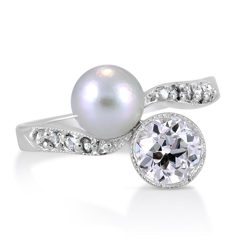 Art Nouveau Diamond Vintage Ring