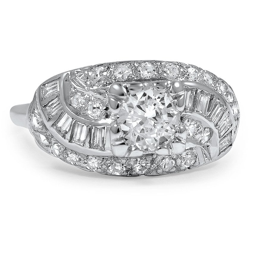 Retro Diamond Vintage Ring