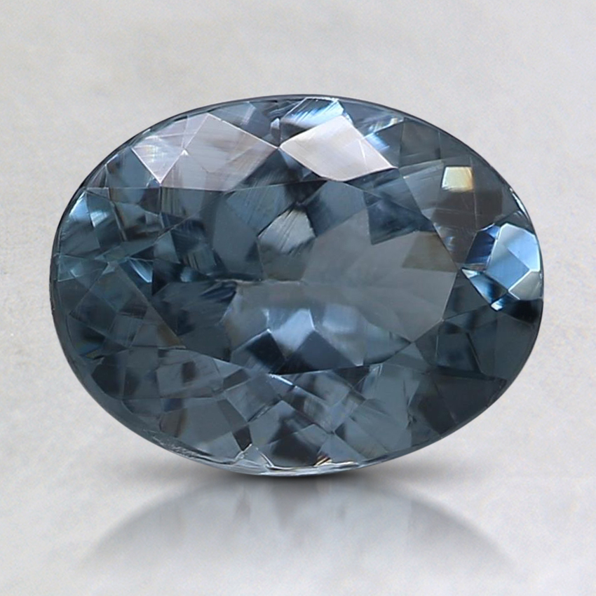 8.4x6.5mm Gray Oval Spinel