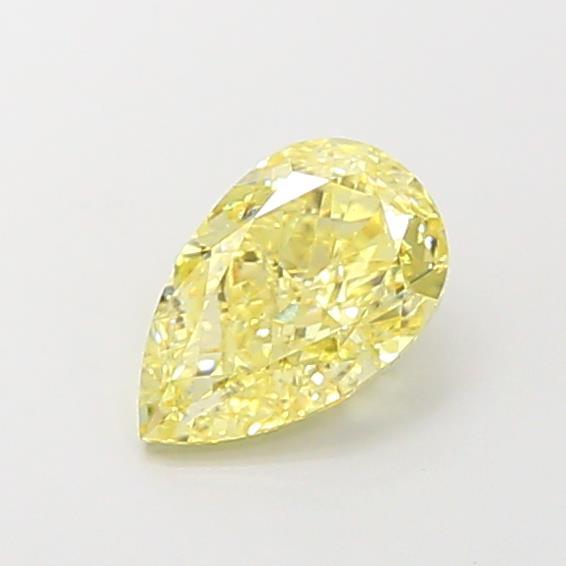 1.50 Ct. Fancy Intense Yellow Pear Lab Grown Diamond
