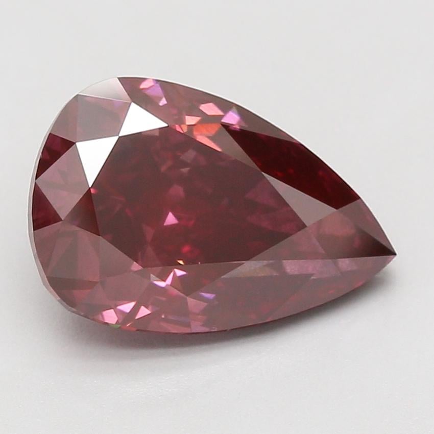 5.05 Ct. Fancy Deep Pink Pear Lab Grown Diamond