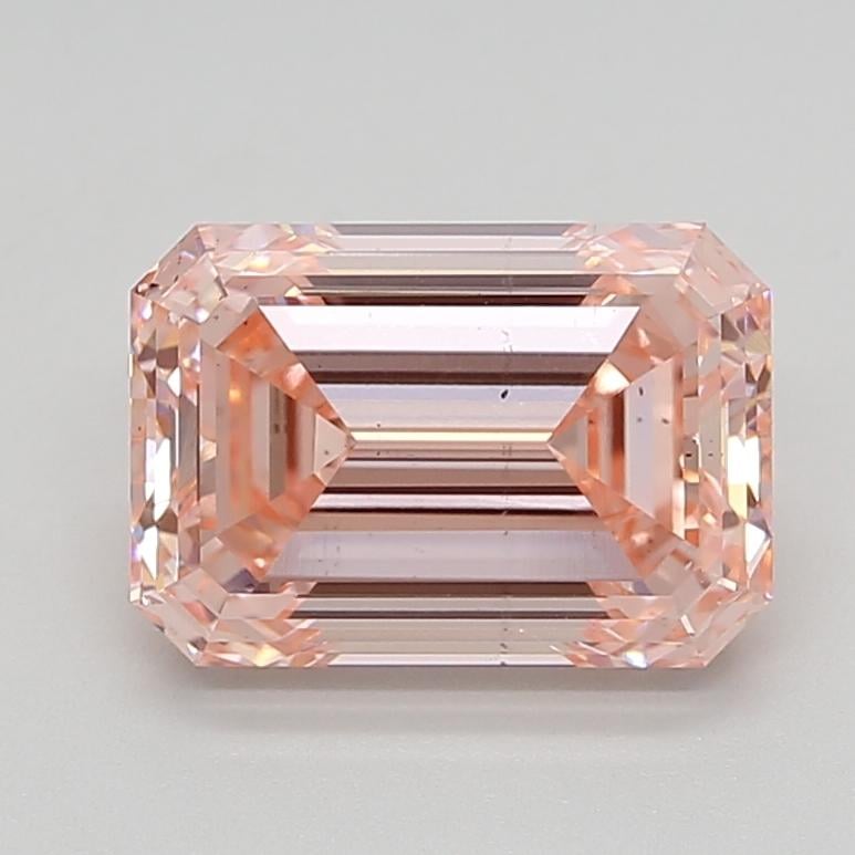 4.00 Ct. Fancy Intense  Pink Emerald Lab Grown Diamond