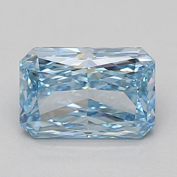1.53 Ct. Fancy Vivid Blue Radiant Lab Grown Diamond