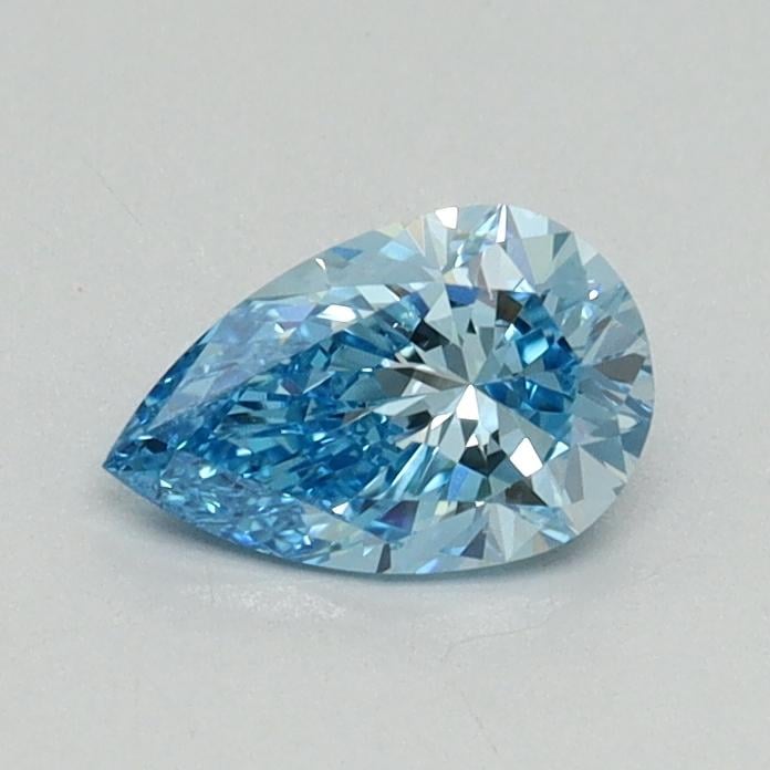 0.50 Ct. Fancy Vivid Blue Pear Lab Grown Diamond