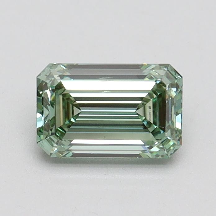 0.73 Ct. Fancy Intense Green Emerald Lab Grown Diamond