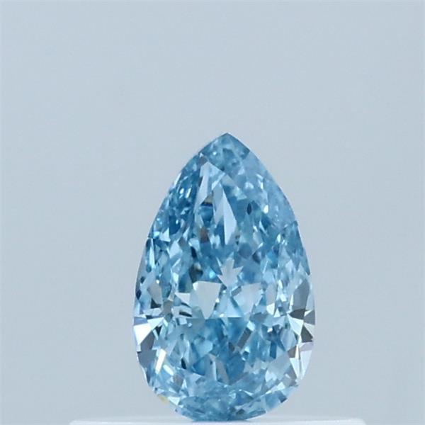 0.36 Ct. Fancy Vivid  Blue Pear Lab Grown Diamond