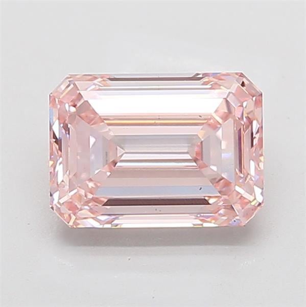 4.20 Ct. Fancy Intense Pink Emerald Lab Grown Diamond