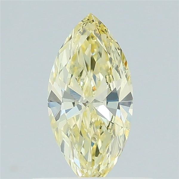 0.49 Ct. Fancy Yellow Marquise Lab Grown Diamond