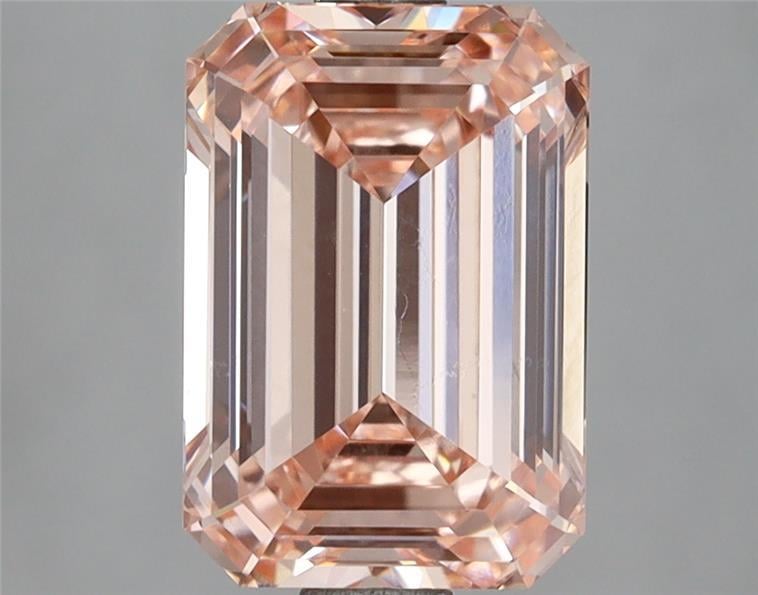 1.56 Ct. Fancy Intense Pink Emerald Lab Grown Diamond