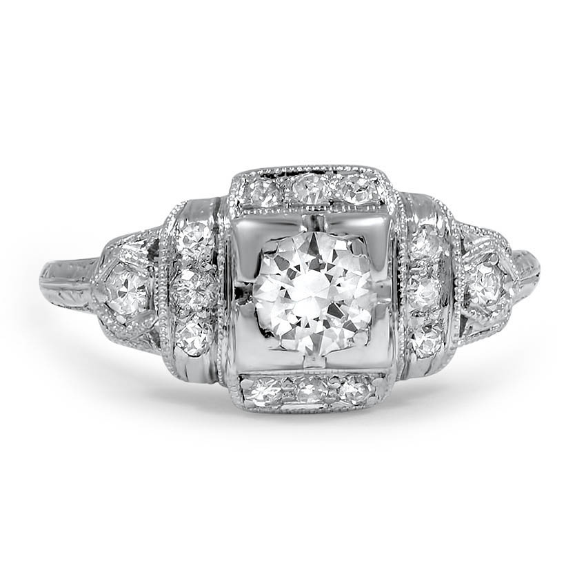 Art Deco Diamond Vintage Ring