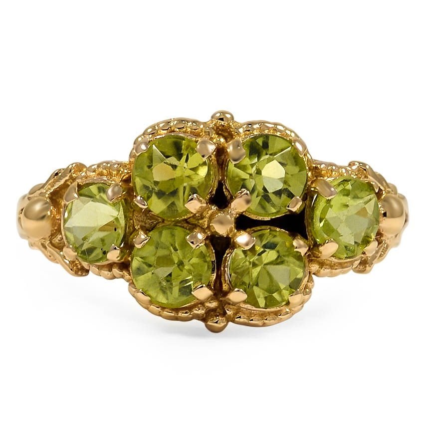 Victorian Peridot Vintage Ring
