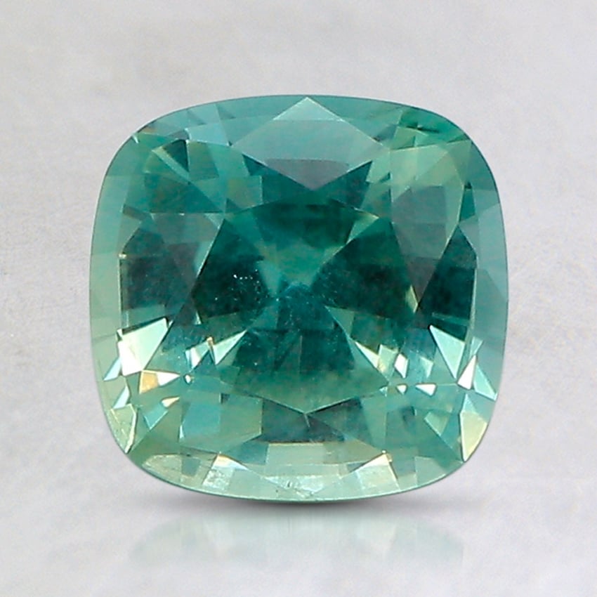 7.2x6.9mm Blue Cushion Montana Sapphire